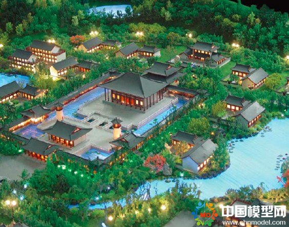 古建筑模型，古建沙盤模型