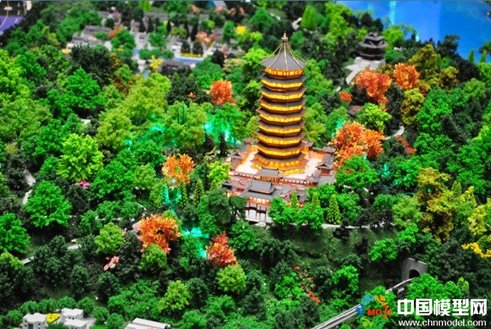 古建筑模型，古建沙盤模型