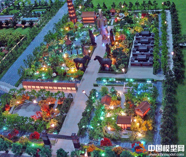 古建筑模型，古建沙盤模型