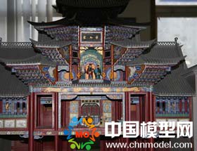 古代樓，3d建筑模型