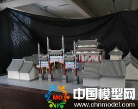 清代行宮模型，傳統建筑模型