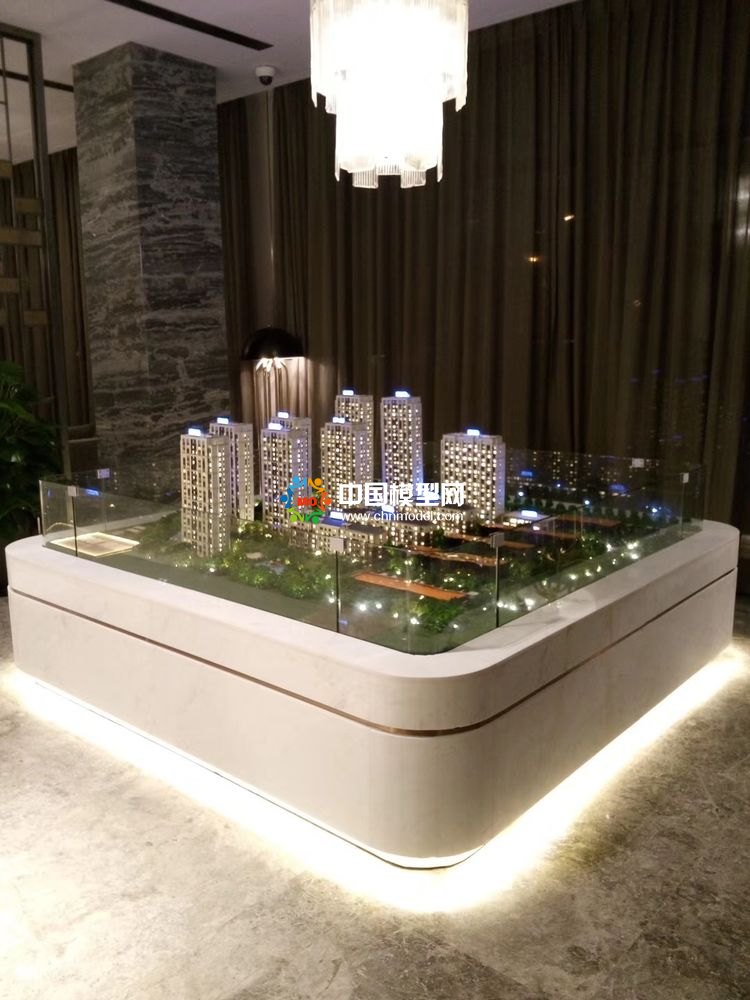 高檔樓盤模型底座，售樓部沙盤展臺（收藏）