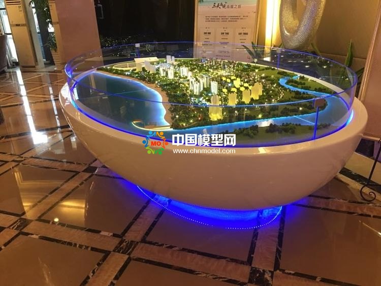 高檔樓盤模型底座，售樓部沙盤展臺（收藏）