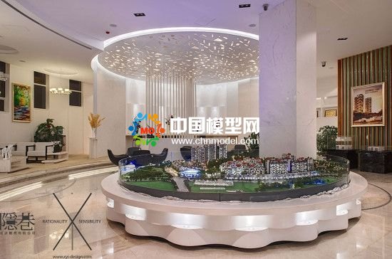 高檔樓盤模型底座，售樓部沙盤展臺（收藏）