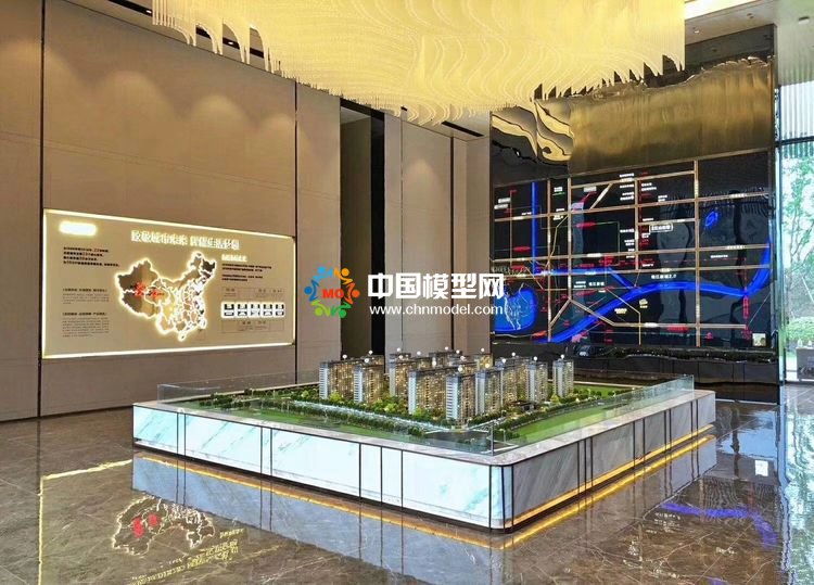 高檔樓盤模型底座，售樓部沙盤展臺（收藏）