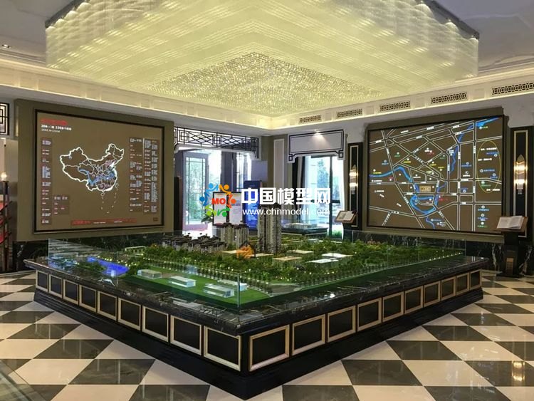 高檔樓盤模型底座，售樓部沙盤展臺（收藏）