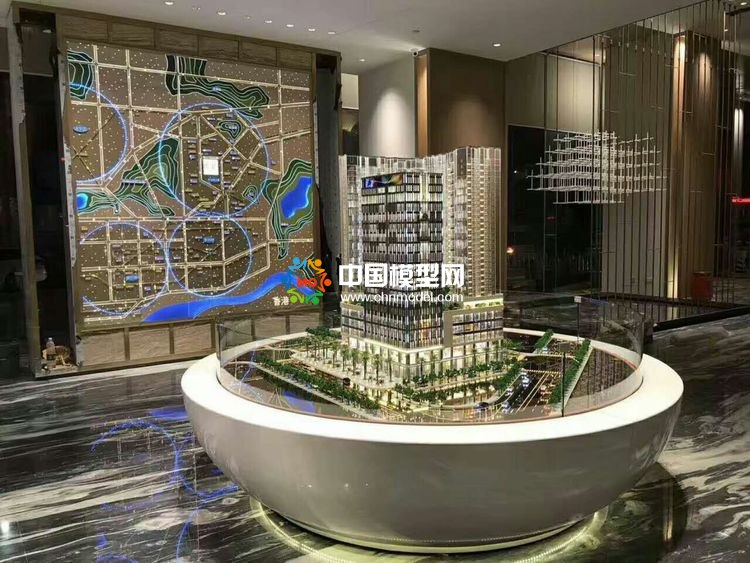 高檔樓盤模型底座，售樓部沙盤展臺（收藏）