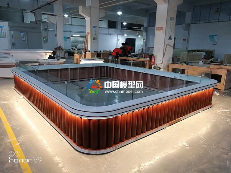 高檔樓盤模型底座，售樓部沙盤展臺（收藏）