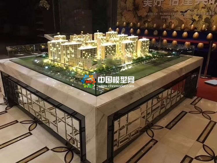 高檔樓盤模型底座，售樓部沙盤展臺（收藏）