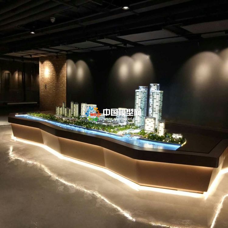 高檔樓盤模型底座，售樓部沙盤展臺（收藏）