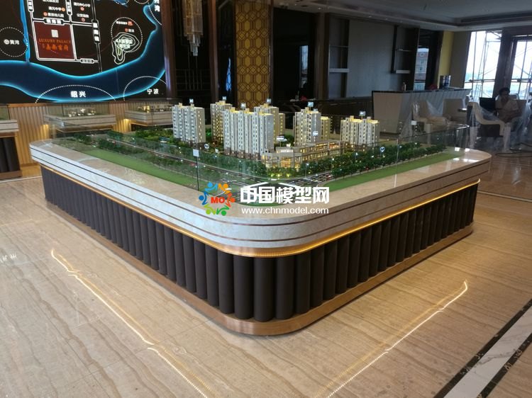 高檔樓盤模型底座，售樓部沙盤展臺（收藏）