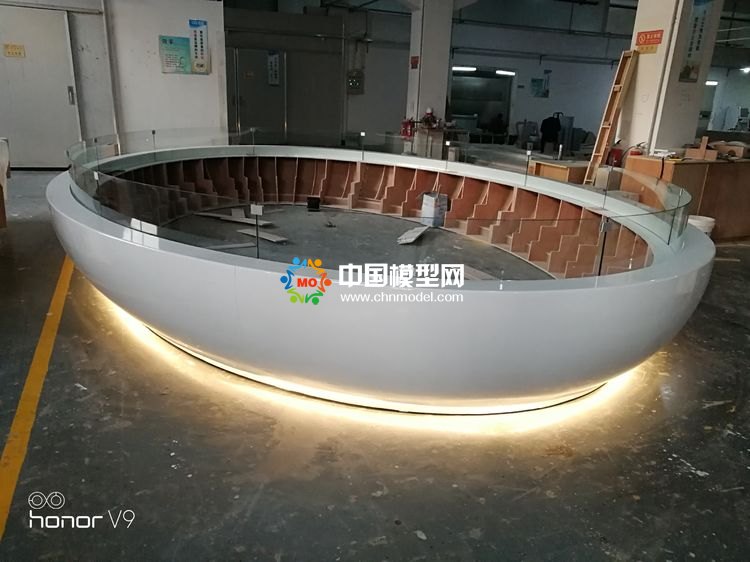高檔樓盤模型底座，售樓部沙盤展臺（收藏）