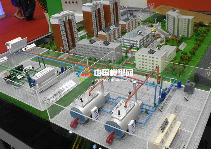 供熱系統模型，采暖系統模型