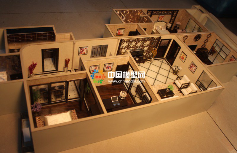 樓盤戶型模型，售樓部戶型沙盤