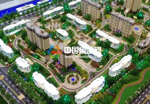 售樓部沙盤對仿真度要求較高，氛圍營造也很重要