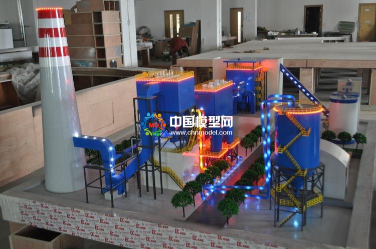 脫硫脫硝模型，環保能源模型，廢氣處理模型