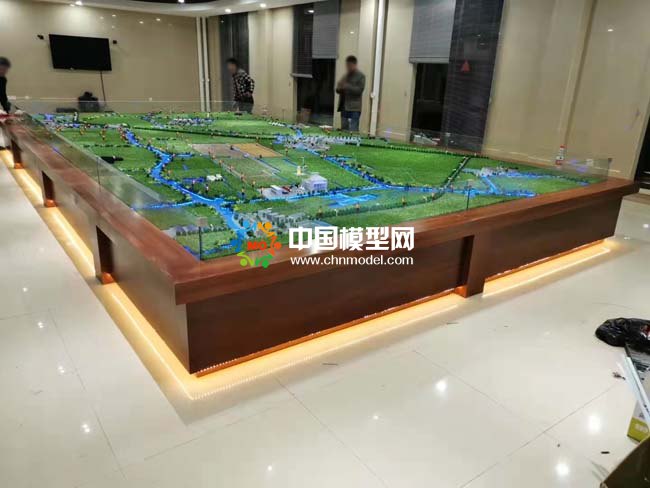 古林大田數字農業，智慧農業綜合數字解決方案沙盤模型