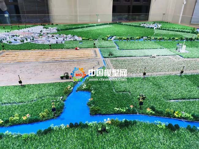 古林大田數字農業，智慧農業綜合數字解決方案沙盤模型