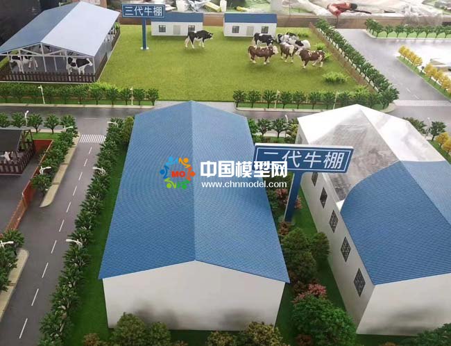  農業大棚模型，畜牧養殖沙盤模型 