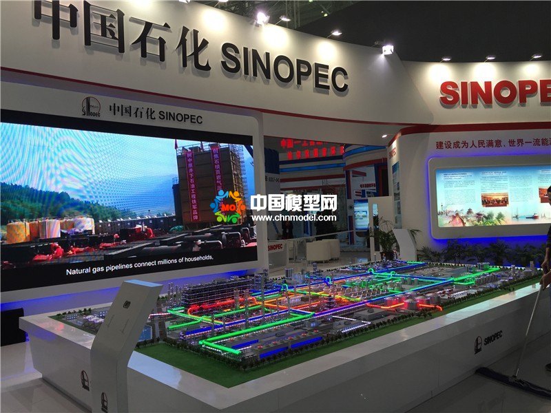 石油化工產業沙盤模型，石油化工流程模型