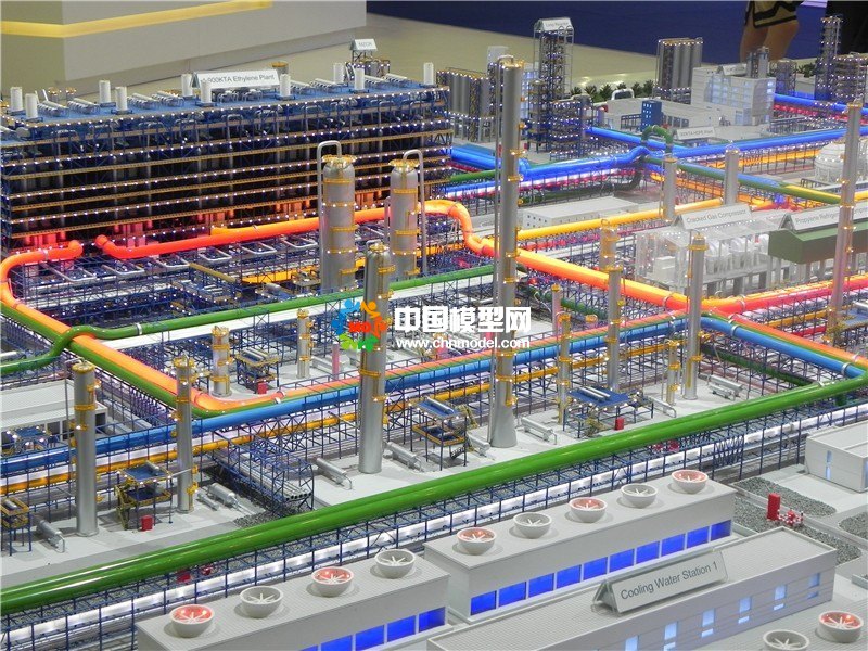 石油化工產業沙盤模型，石油化工流程模型