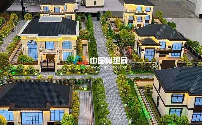 農村自建房沙盤別墅模型