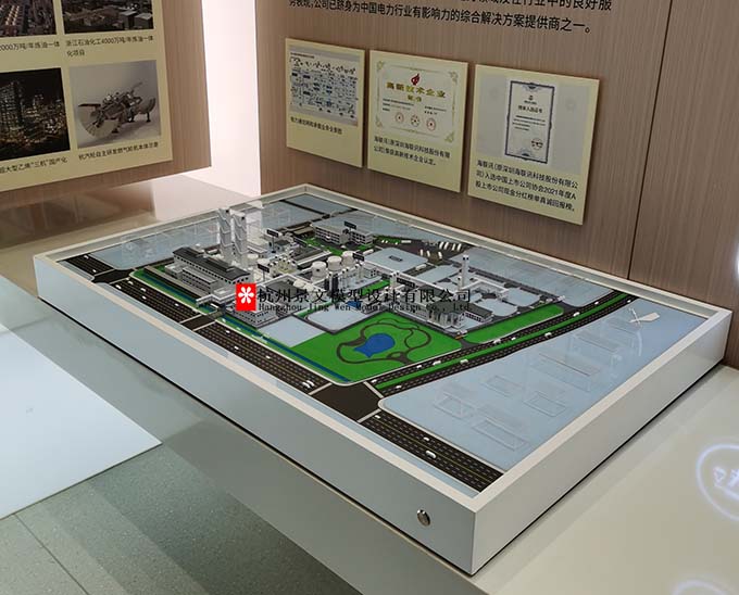 空分設備沙盤模型，特種氣體沙盤模型