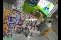 工業傳輸系統沙盤模型，工業上料系統沙盤模型