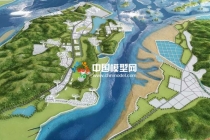 寧?？h強蛟鎮人文旅游規劃沙盤模型