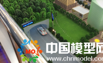 中韻物流園沙盤模型，物流園動態演示沙盤模型