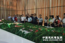 新建京張鐵路沙盤模型，有砟軌道標準高速鐵路