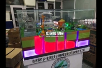 地下水污染修復沙盤模型，土壤修復沙盤模型