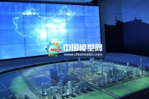 數字沙盤模型視覺效果震撼，展示新穎信息量大