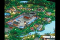 古建筑模型，古建沙盤模型