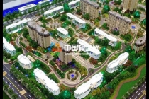 售樓部沙盤對仿真度要求較高，氛圍營造也很重要