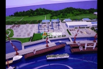 海運重工沙盤模型，海工裝備修造模型